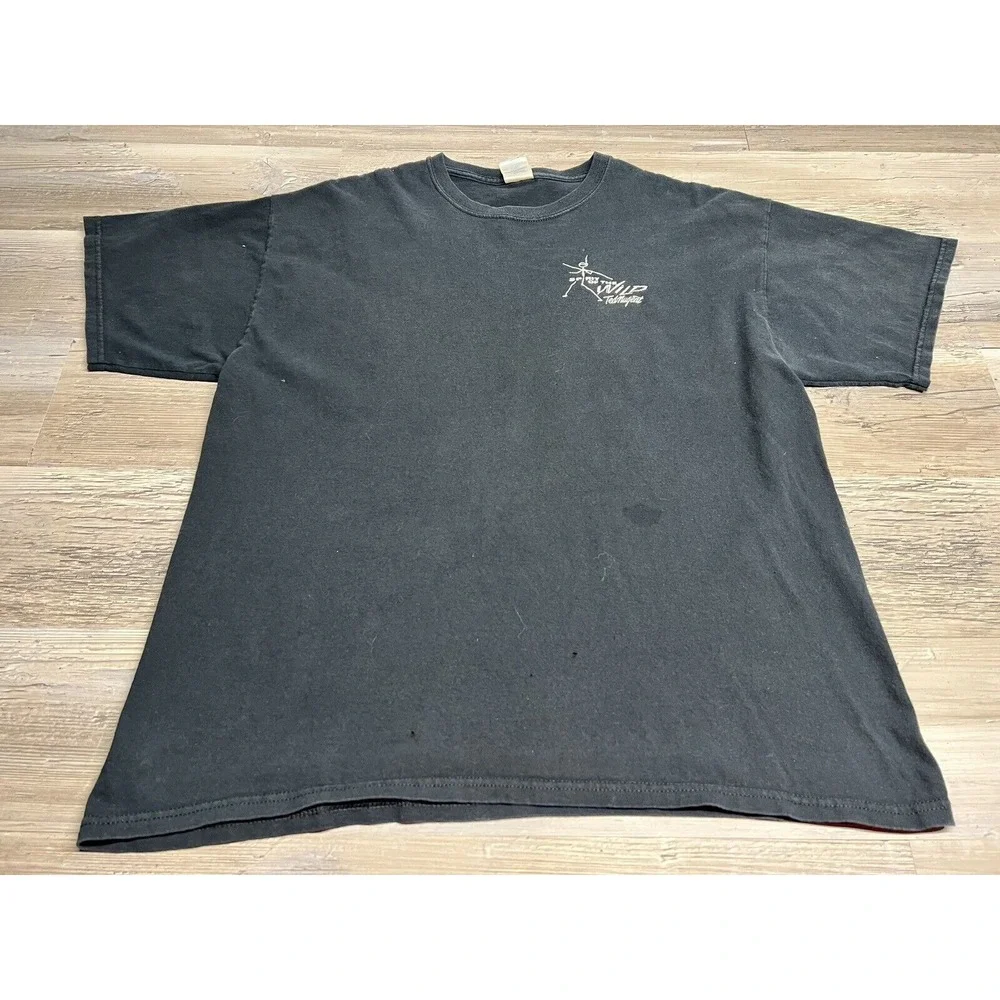 Ted Nugent T-Shirt Adult XL Black Spirit of The Wild I Keep I Beer Faded‎